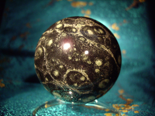Nebula Stone Gemstone Mineral Sphere, Crystal spheres