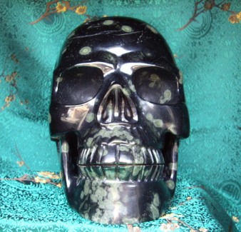 Nebula Skull Crystal Skull Crystal Skulls Gemstone Skulls is the largest Nebula Stone Crystal skull. The Nebula Skull resides in Belgium. nebulastone.com 