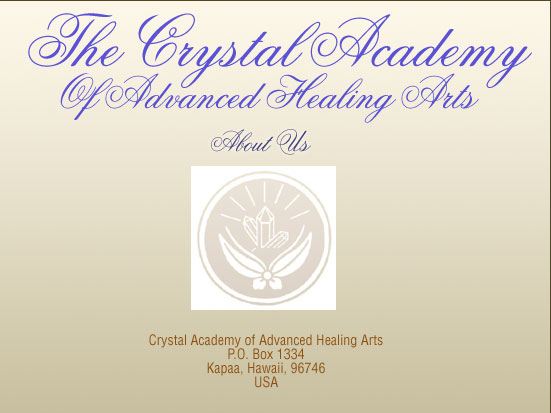 Katrina Raphaell Crystal Academy of advanced healing arts