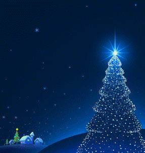 Christmas Tree Starrry Night